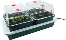 Load image into Gallery viewer, Britten & James Windowsill Propagator Set - Heated Tray & 4 Mini Propagators